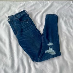 Abercrombie Ripped Skinny Jeans